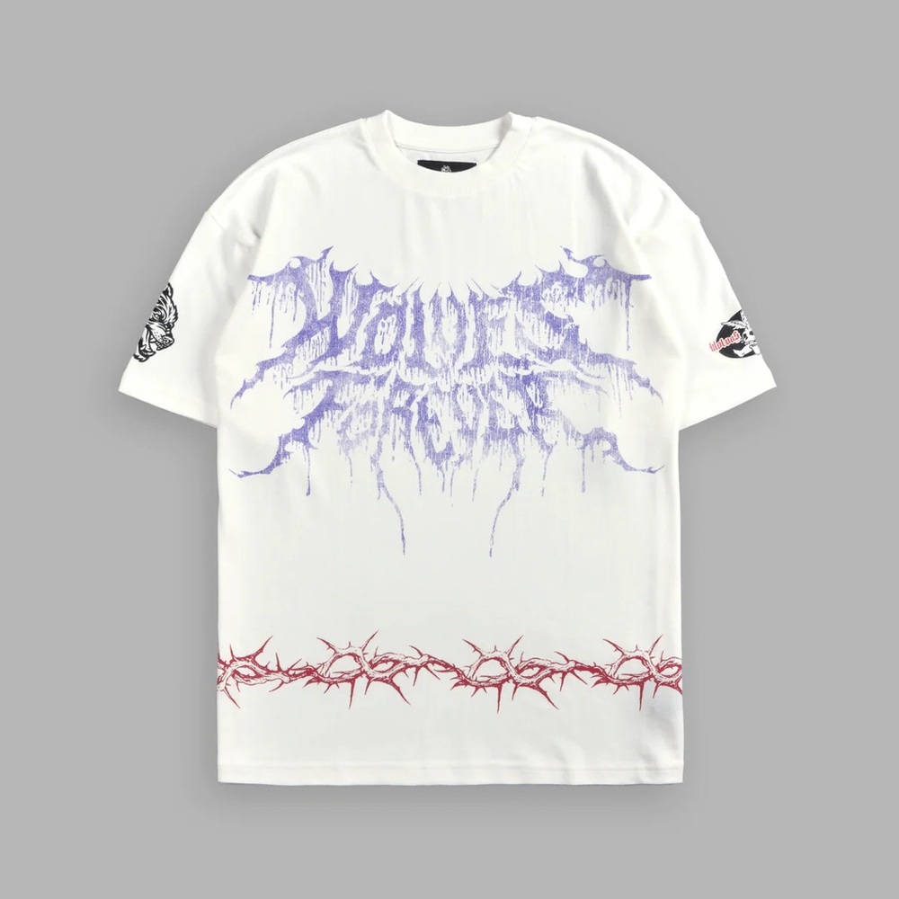 Darc Sport-DRIP HESH "PREMIUM" OVERSIZED TEE IN CREAM